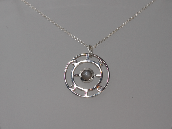 Circle Moon Pendant