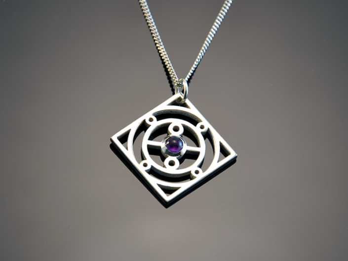 Circle Square Pendant