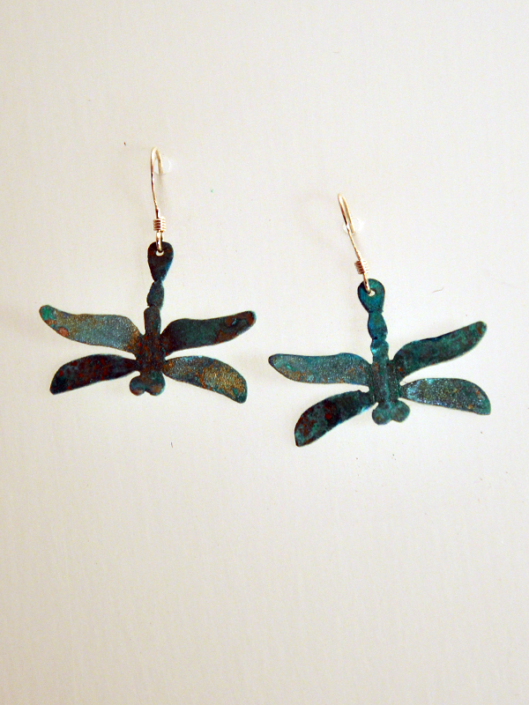 Dragonfly earrings